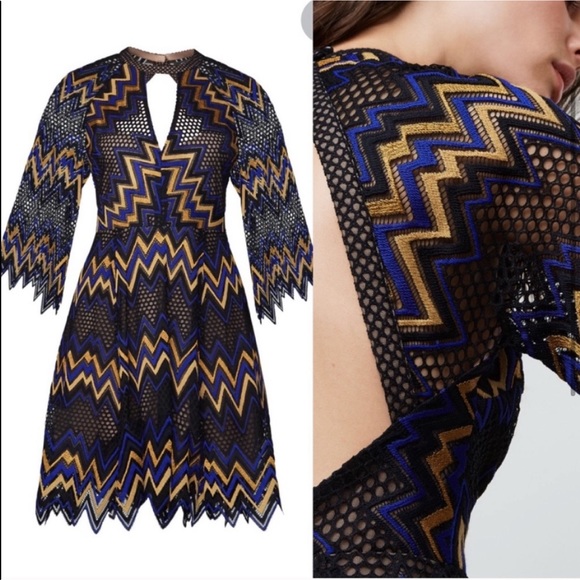 Selena Lace Choker Dress - Picture 3 of 5